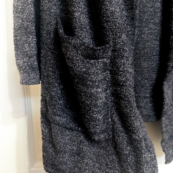 Barefoot Dreams Charcoal Gray Cardigan 🖤 - Picture 3 of 14